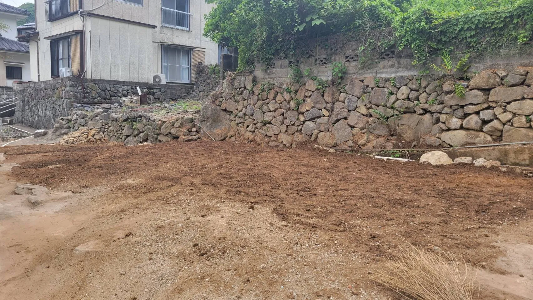 秋月町 整地完了致しました♪